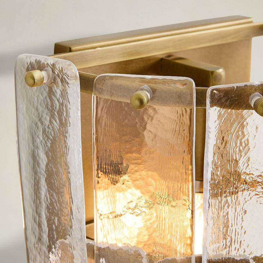 Avalon Cast Glass Sconce 11"