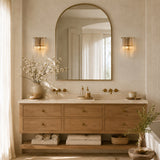 Avalon Cast Glass Sconce 11"