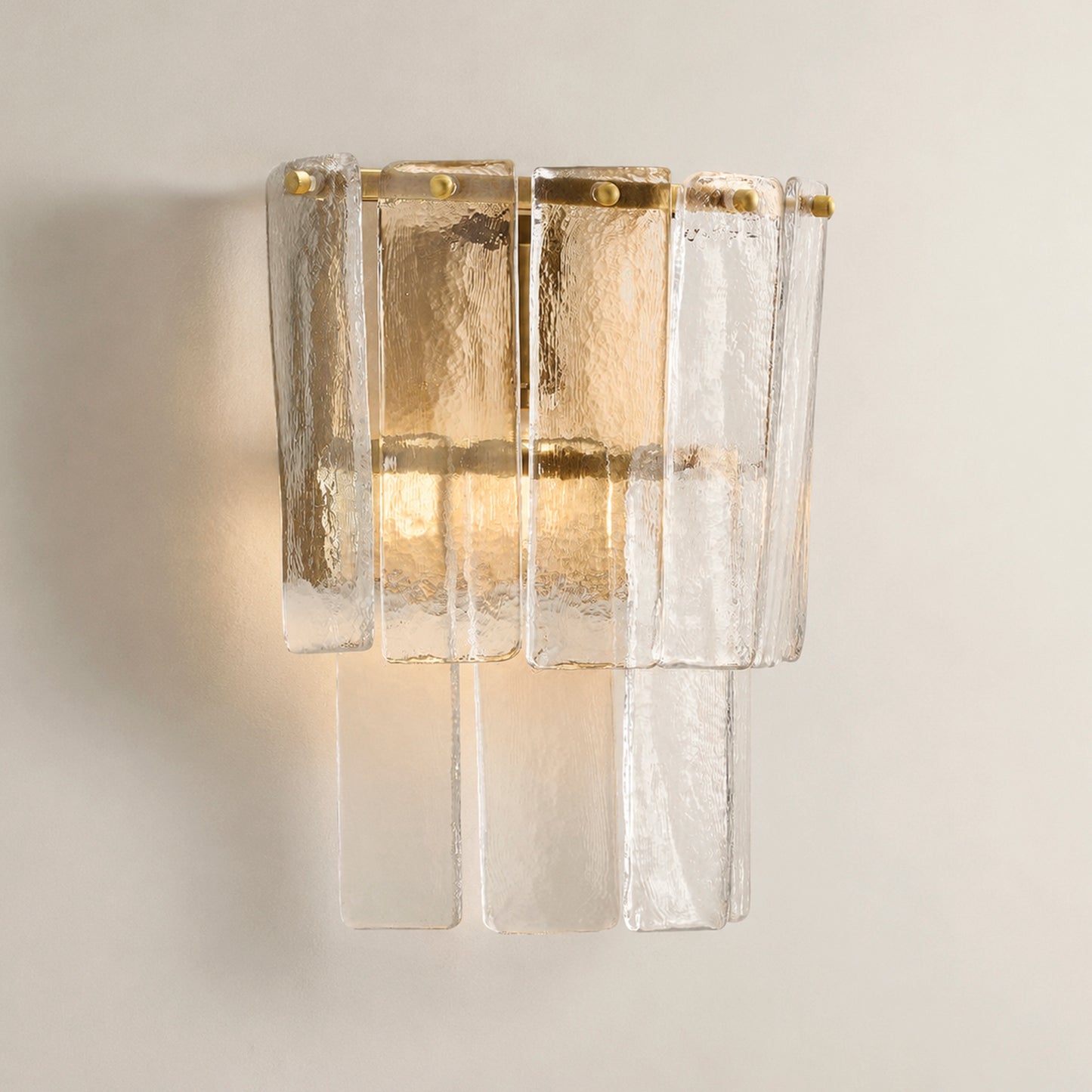 Avalon Cast Glass Sconce 11"