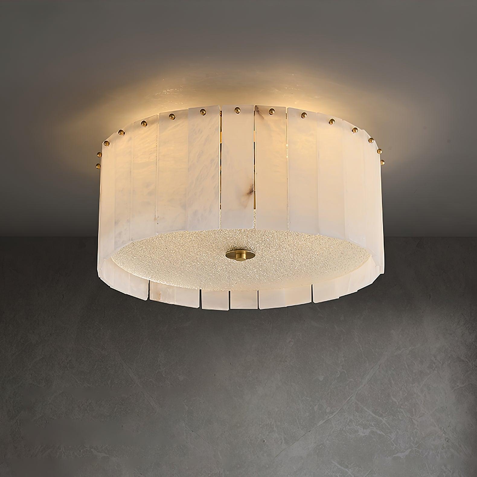 Elysian Alabaster Flush Mount