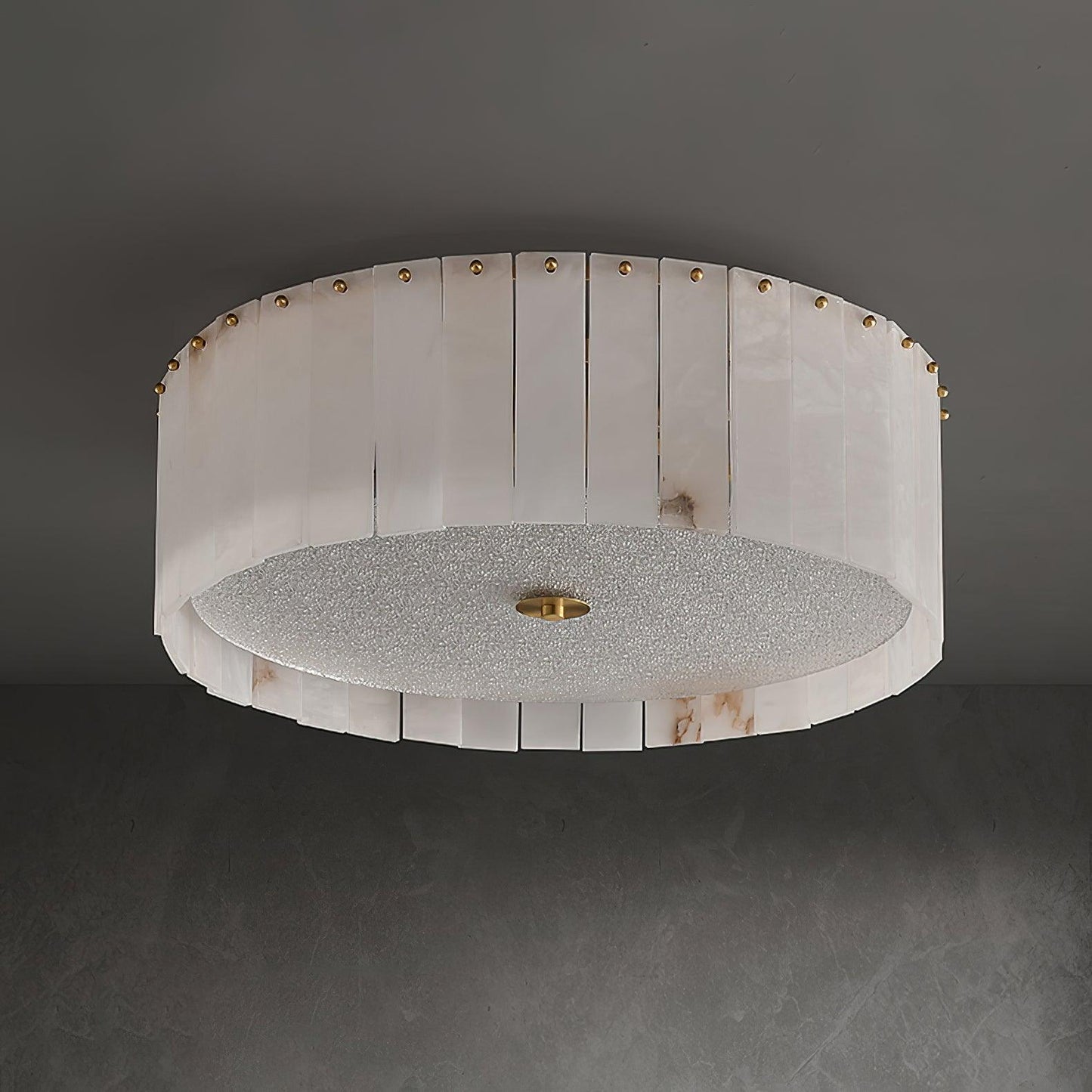Elysian Alabaster Flush Mount