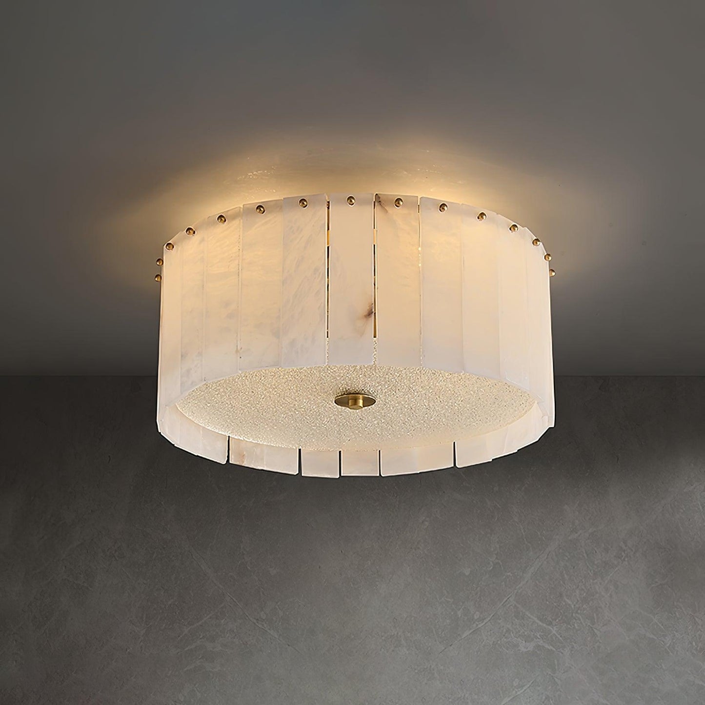 Elysian Alabaster Flush Mount