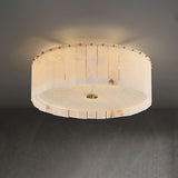 Elysian Alabaster Flush Mount