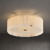 Elysian Alabaster Flush Mount