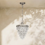 Handmade Art Crystal Glass Calira Chandelier