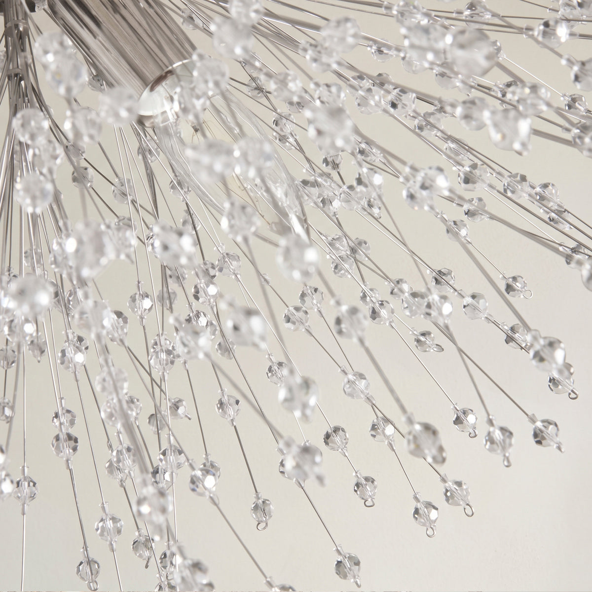 Dandelion Flush Mount in Silver