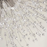 Dandelion Flush Mount in Silver