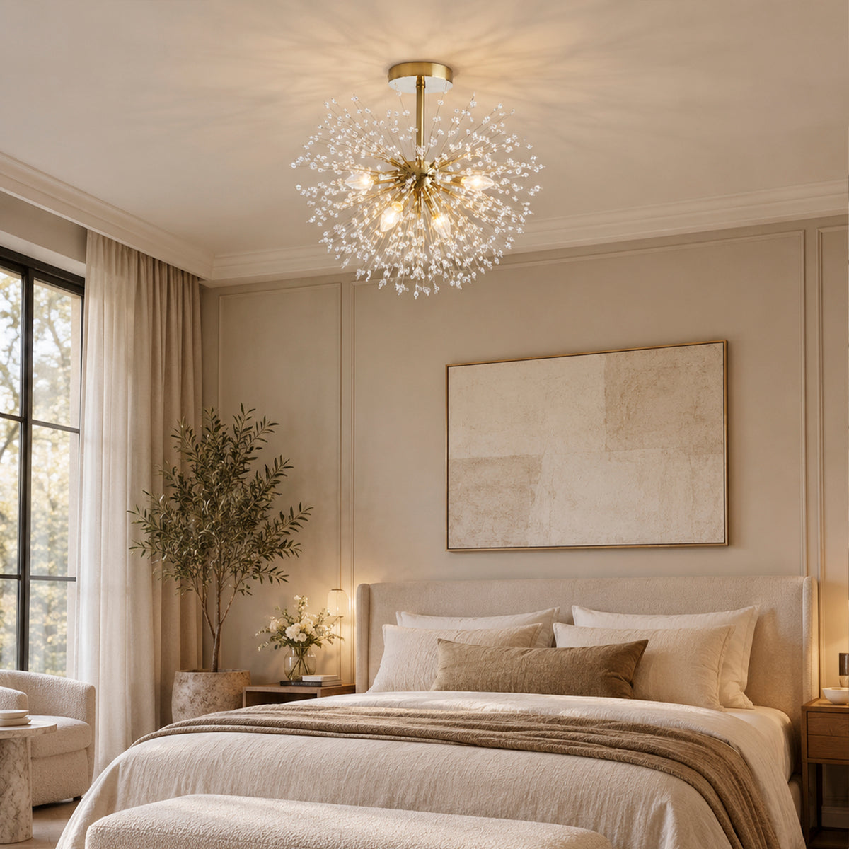 Dandelion Flush Mount
