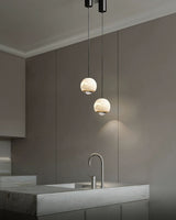 Ferox Alabaster Pendant Light