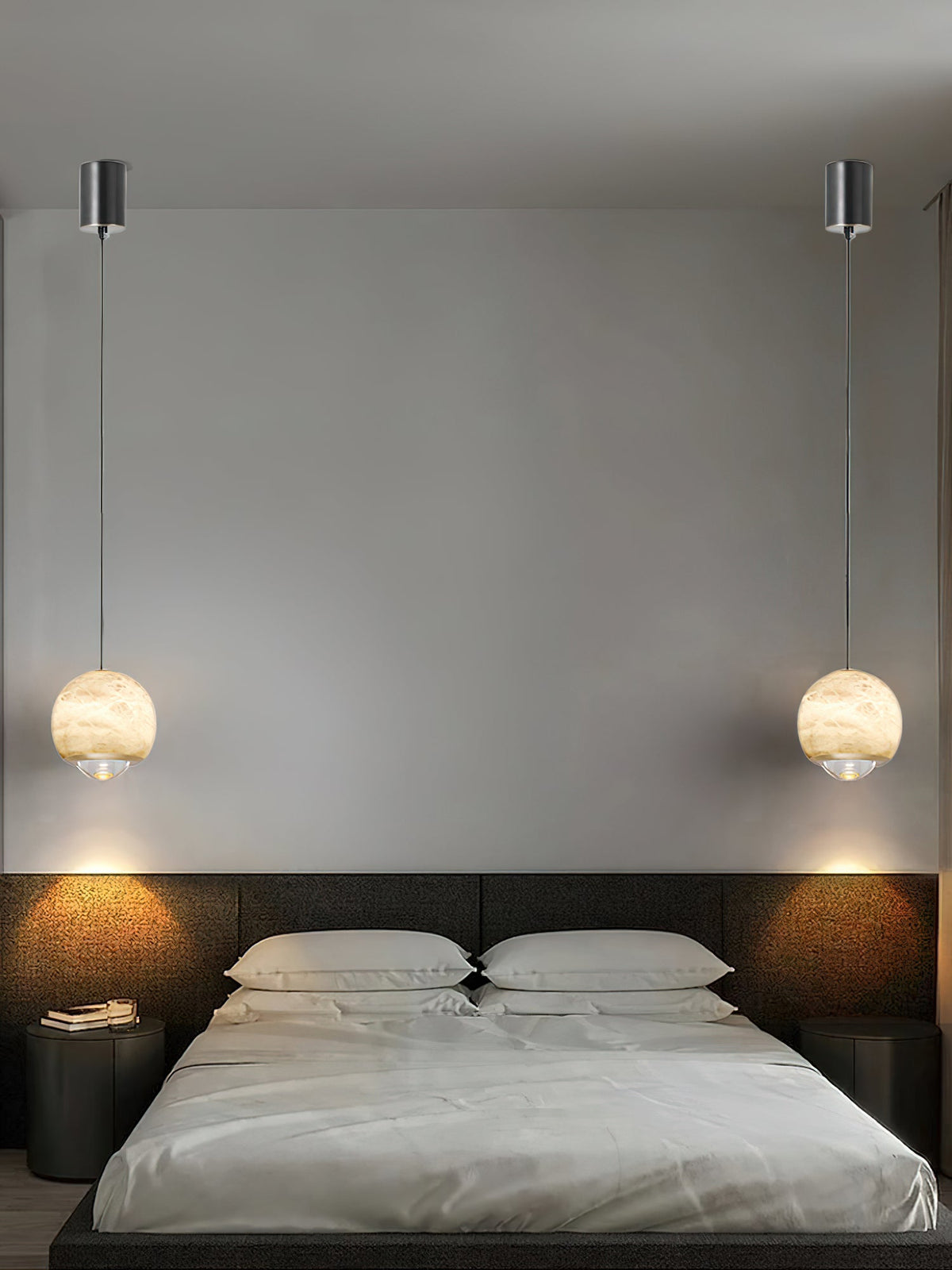 Ferox Alabaster Pendant Light