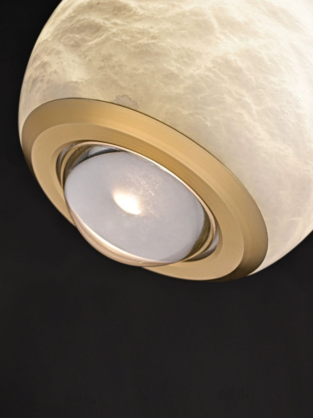 Ferox Alabaster Pendant Light