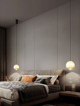 Ferox Alabaster Pendant Light