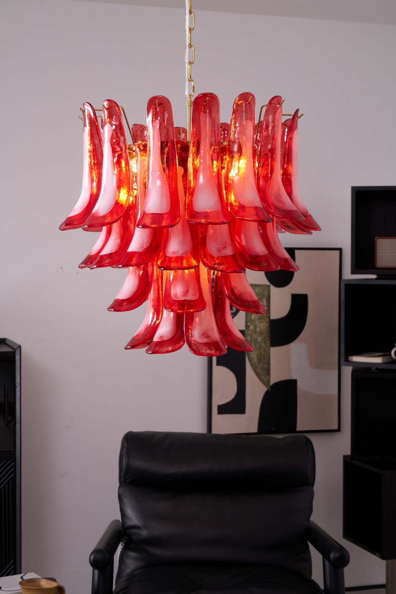 Fiametta Glass Chandelier 25.6″