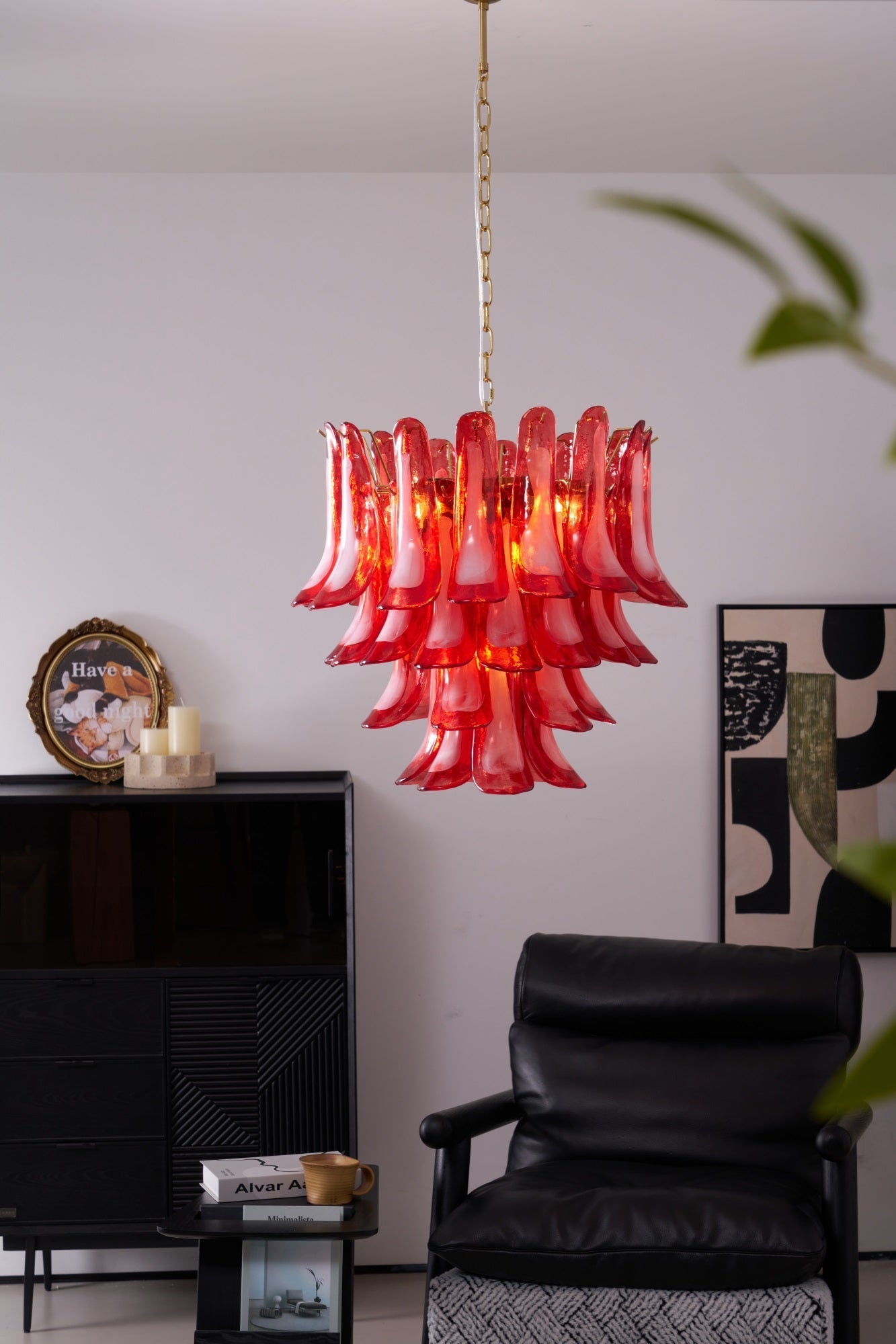 Fiametta Glass Chandelier 25.6″