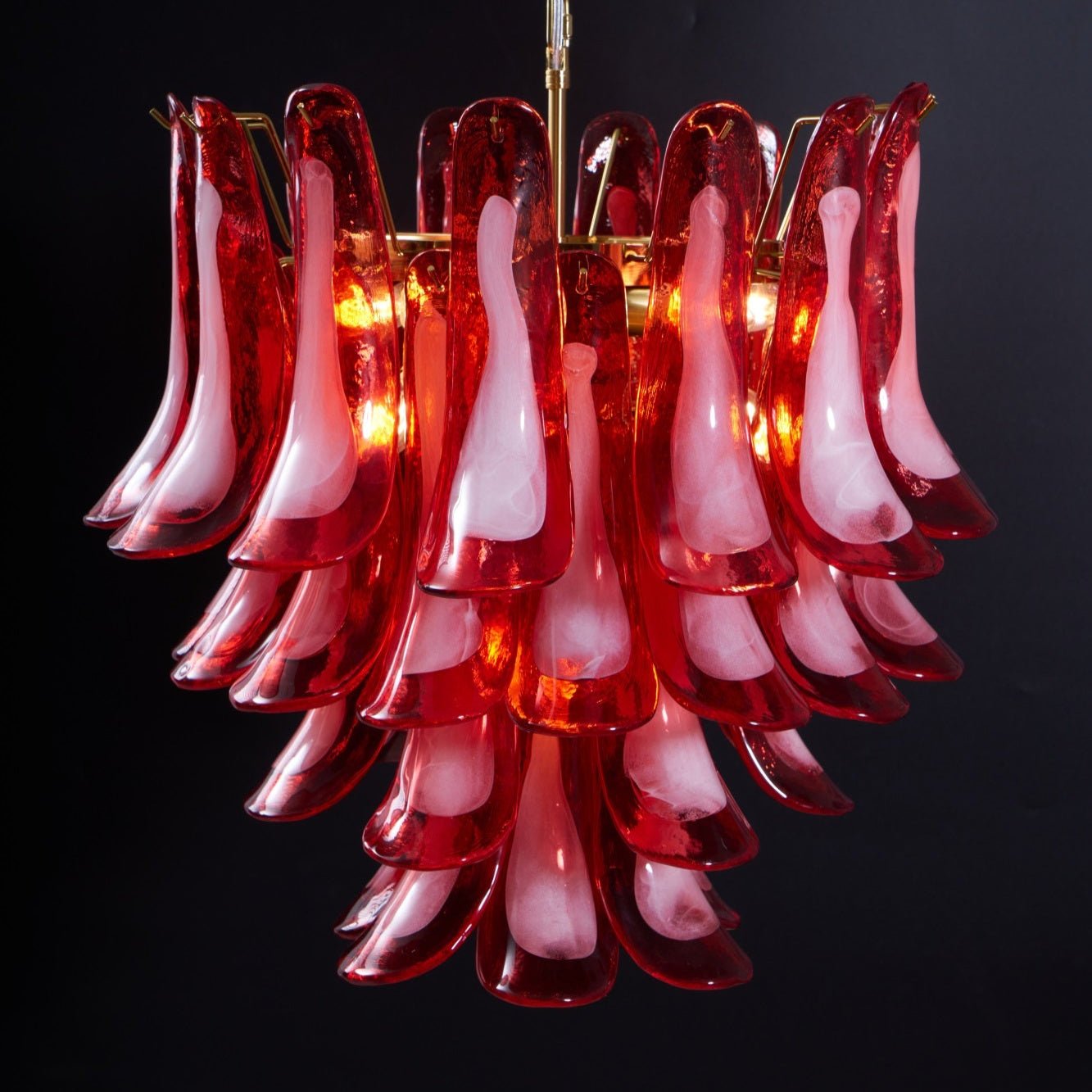 Fiametta Glass Chandelier 25.6″
