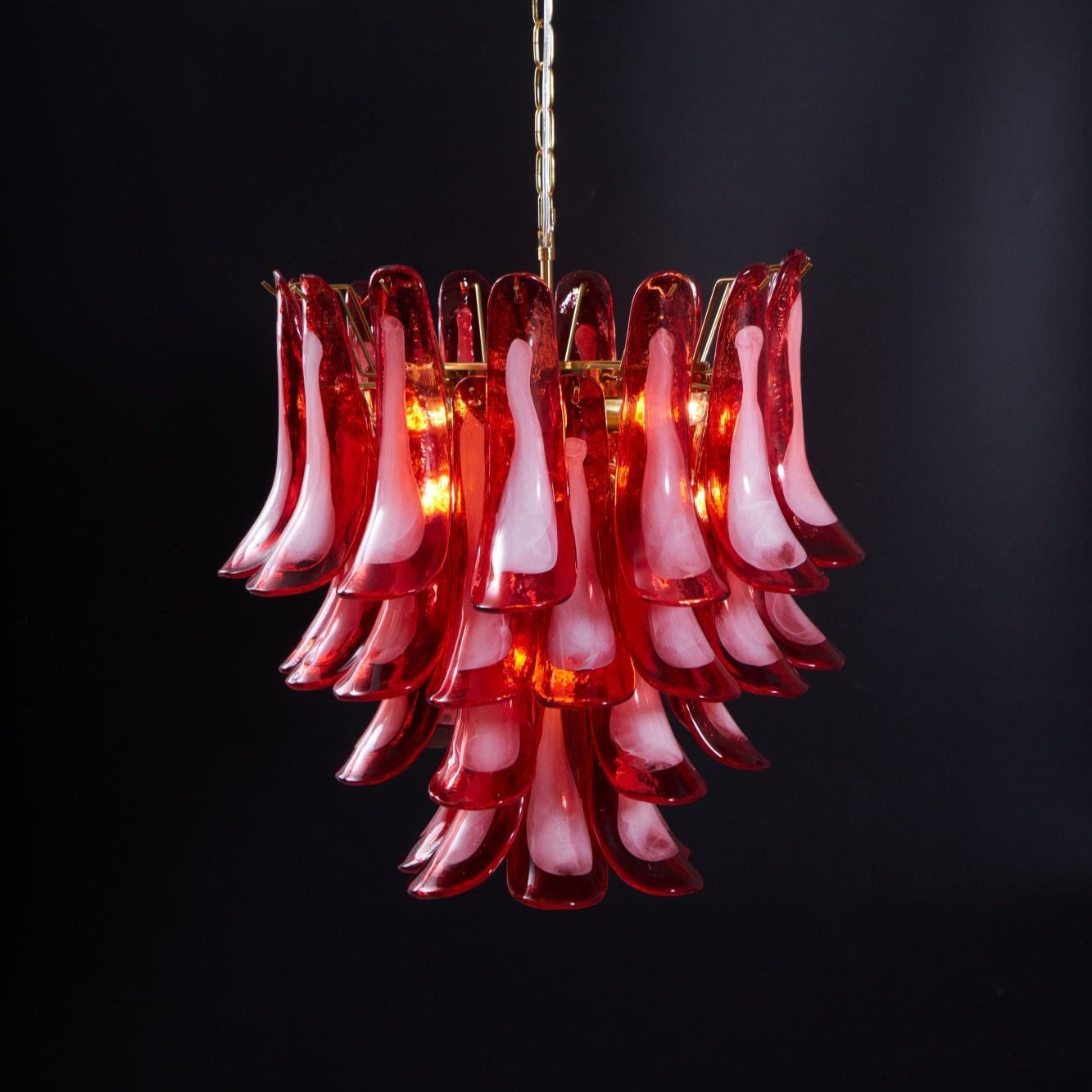 Fiametta Glass Chandelier 25.6″
