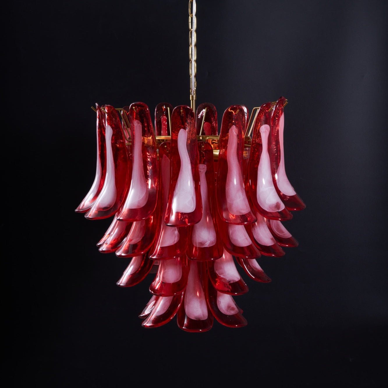 Fiametta Glass Chandelier 25.6″
