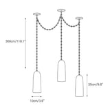 Figure Spanish Chain Alabaster Chandelier