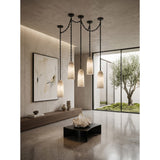Figure Spanish Chain Alabaster Chandelier