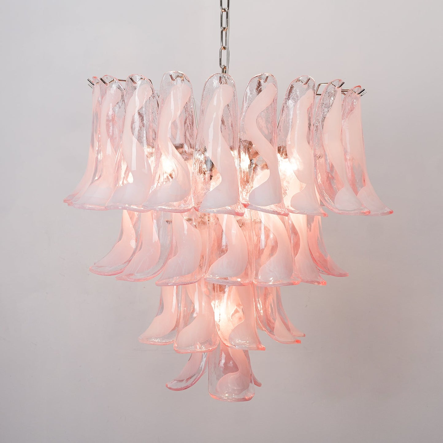 Florentine Lily Glass Chandelier 25.6"