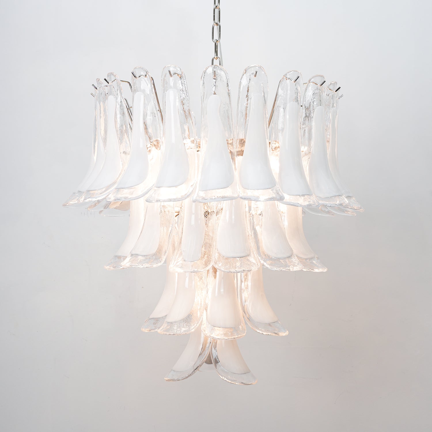 Florentine Lily Glass Chandelier 25.6"