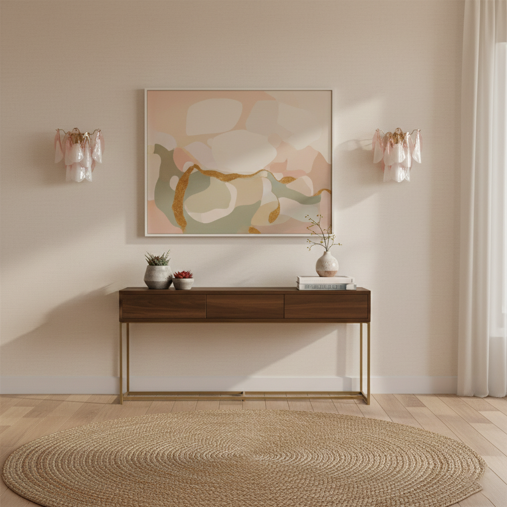 Murano-Style Petal Wall Sconce