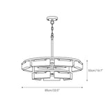Fusion Alabaster Chandelier
