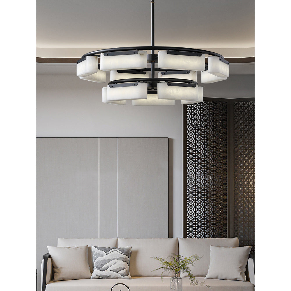 Fusion Alabaster Chandelier