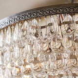 Handmade Art Crystal Glass Calira Round Chandelier