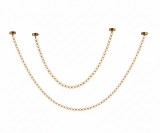 Alabaster Pearl Necklace Chandelier