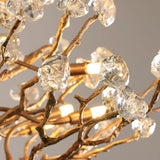 Gemstone Branch Chandelier with Artistic Design for Bedroom or Living Room