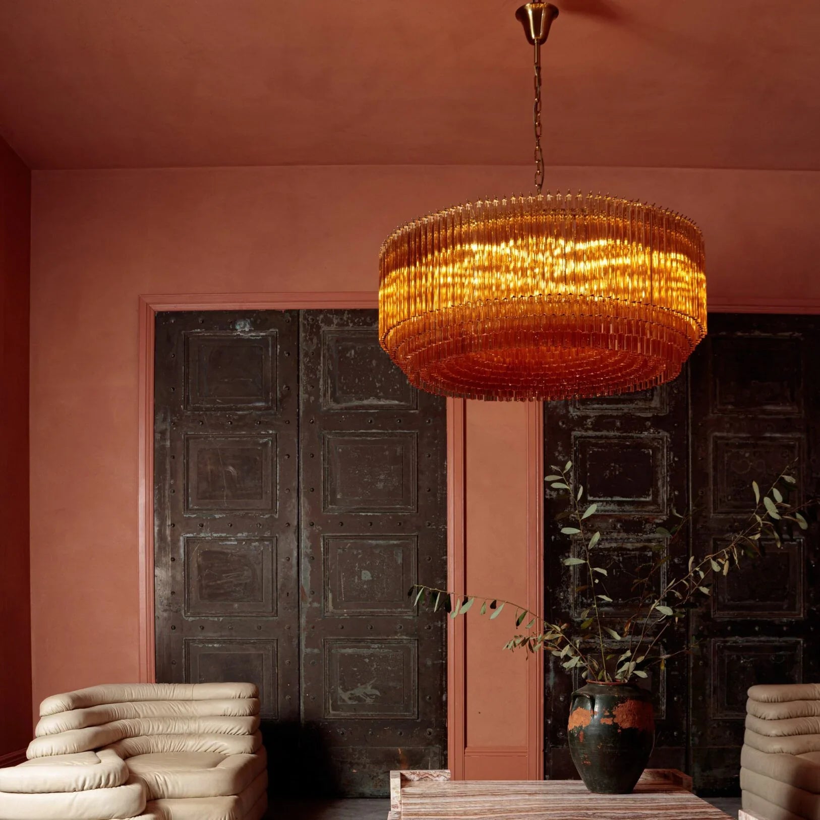 Amaro Drum Chandelier 51.2″