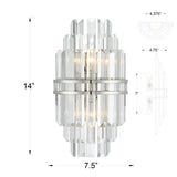 Hayes Wall Sconce 8"