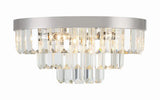 Hayes Round Flush Mount 18"W 3 Tiers