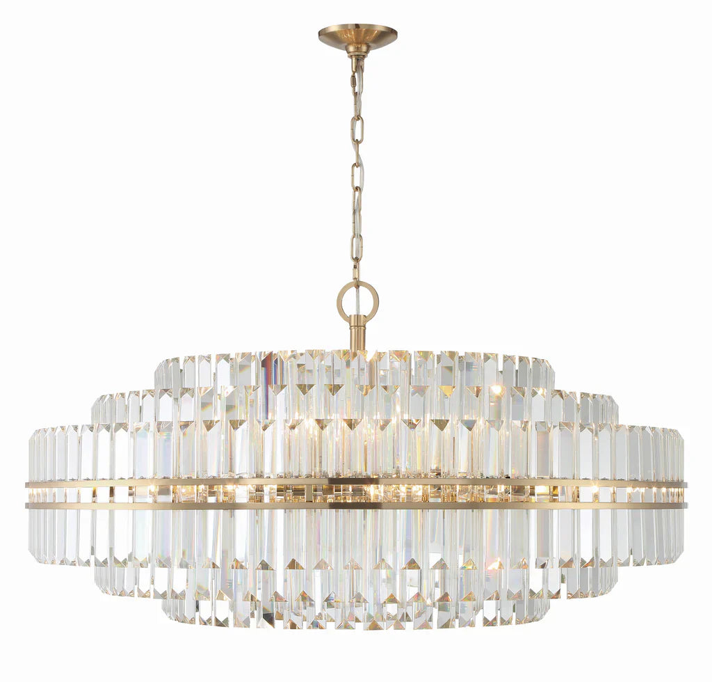 Hayes Round Chandelier 41" 4 Tiers