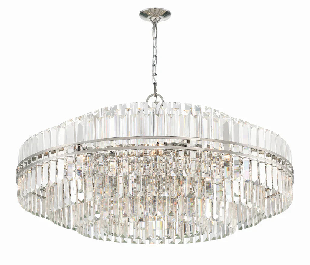 Hayes Round Chandelier 41" 4 Tiers