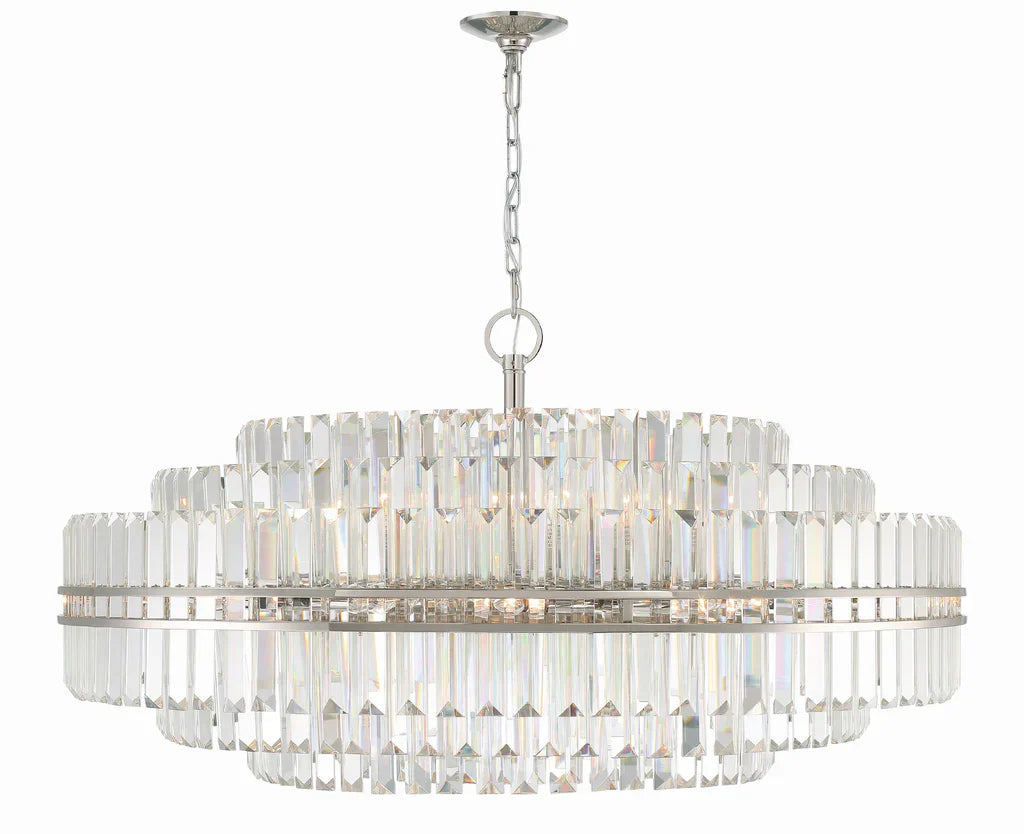 Hayes Round Chandelier 41" 4 Tiers
