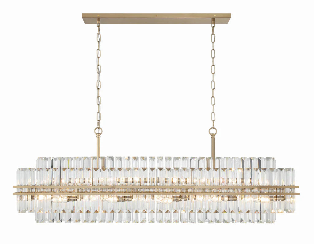 Hayes Rectangular Chandelier 50"