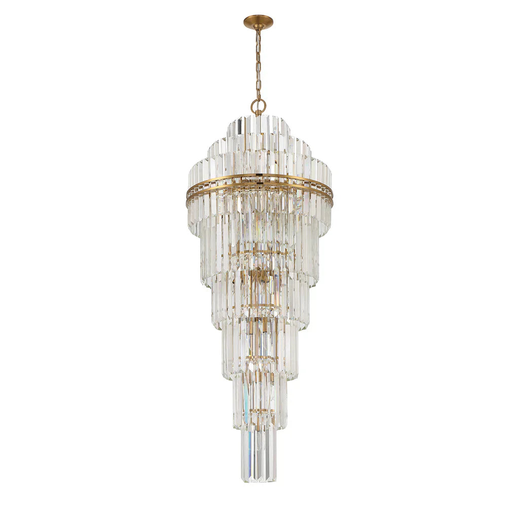 Hayes Round Chandelier 24" 4-Tiers