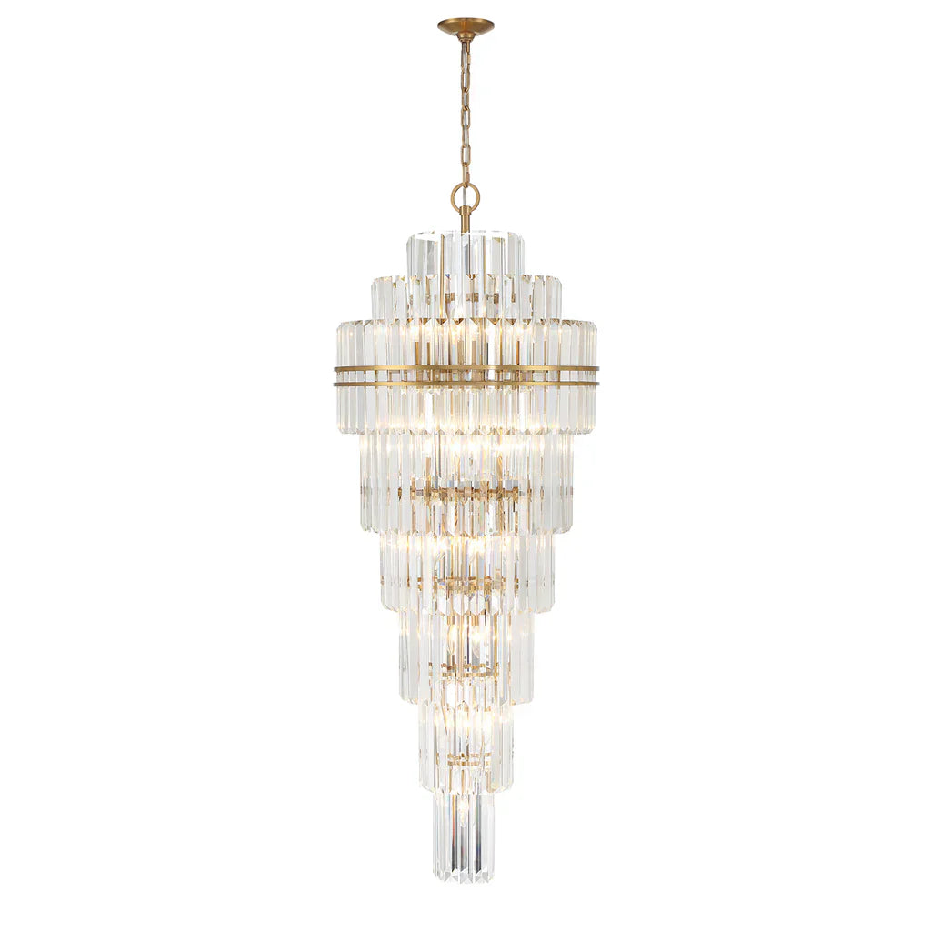 Hayes Round Chandelier 24" 4-Tiers