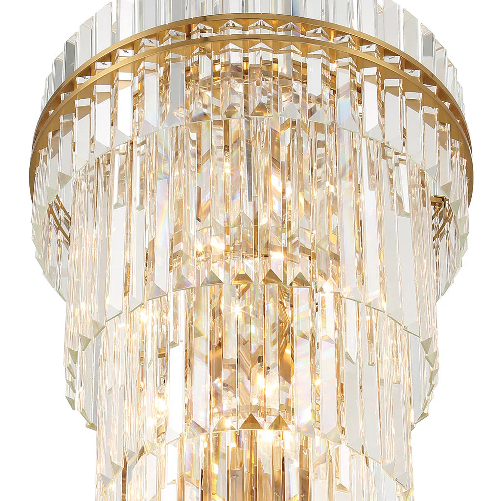 Hayes Round Chandelier 24" 4-Tiers