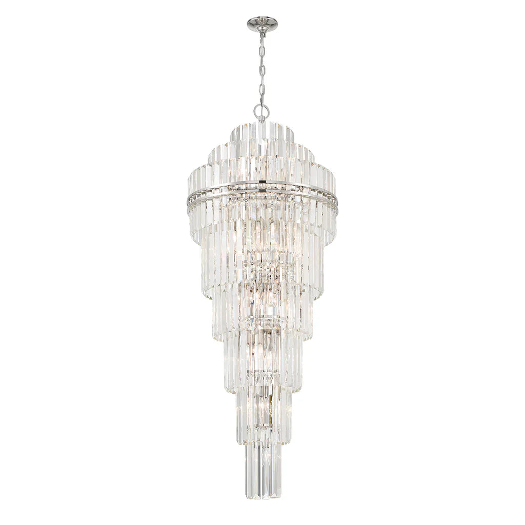 Hayes Round Chandelier 24" 4-Tiers