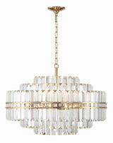 Hayes Round Chandelier 28" 3 Tiers