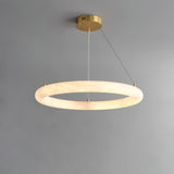 Halo di Pietra Alabaster Chandelier