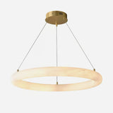 Halo di Pietra Alabaster Chandelier