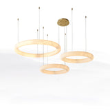 Halo di Pietra Alabaster Chandelier