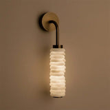 Helix Alabaster Wall Lamp