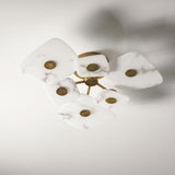 Holmdel Alabaster Flush Mount