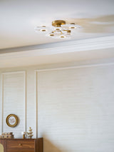 Holmdel Alabaster Flush Mount