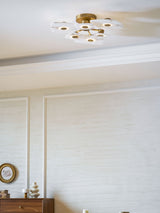Holmdel Alabaster Flush Mount